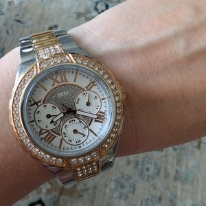 Guess Elegant Two-Tone Women's Watch